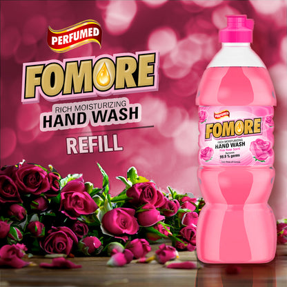 Fomore Hand Wash Pink Rose - 1 Litre