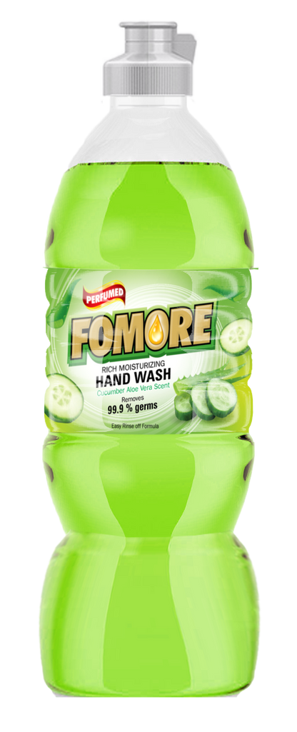 Fomore Hand Wash Aloe Vera & Cucumber - 1 Litre