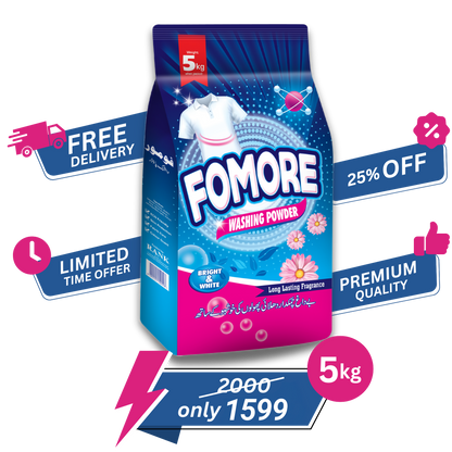 Fomore Washing Powder - 5 kg Bag